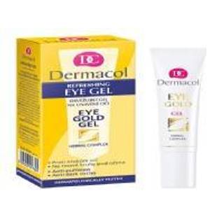 Dermacol Gold Opfriskende gel til at behandle hævelser og mørke rande 15 ml - 15 ml