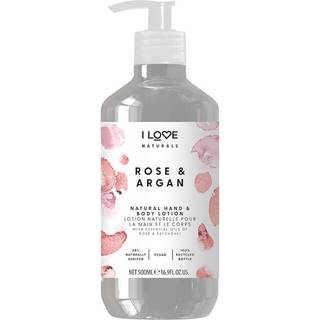 I Love Naturals Rose & Argan Kropslotion 500 ml - 500 ml