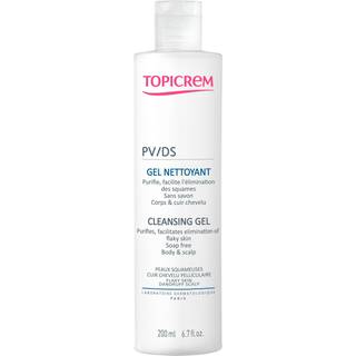 Topicrem PV/DS Cleansing Gel Brusegel til krop og hårbund 200 ml - 200 ml