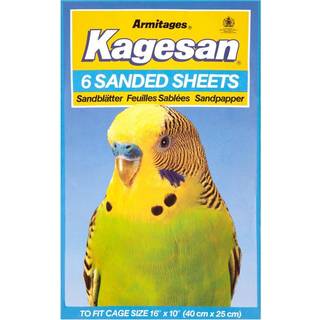 Armitage Kagesan Sandpapirark 25x40cm Blå (6-pak)