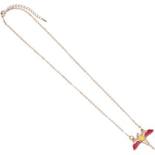 Harry Potter Necklace Fawkes (Gold plated)