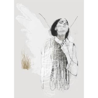 Anna Bülow, Anna Bülow poster Fire Flie 50x70 cm