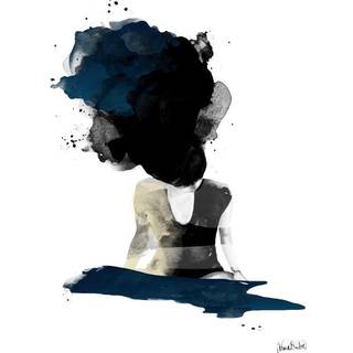 Anna Bülow, Anna Bülow poster On her mind 50x70 cm sign/numrerat