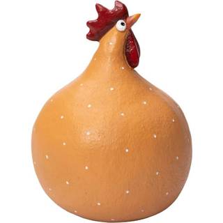 Høne orange H.13cm