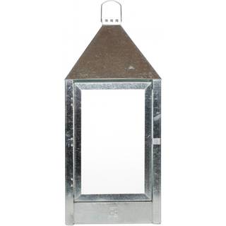 Lanterne, Galvaniseret, 32x70x32 cm