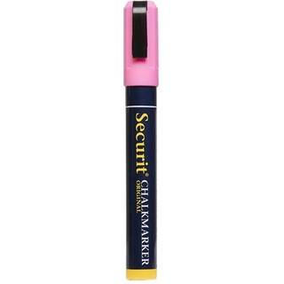 Securit Original kridt marker 2-6mm skrå spids lyserød