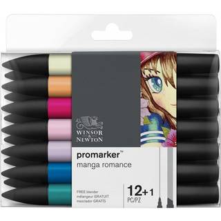 WINSOR Promarker set, manga romance 12pcs