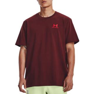 T-shirt Under Armour UA Logo EMB Heavyweight 1373997-001 Størrelse L