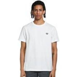 T-shirt FRED PERRY Crew Neck Tee Snow White L - Snow White - L