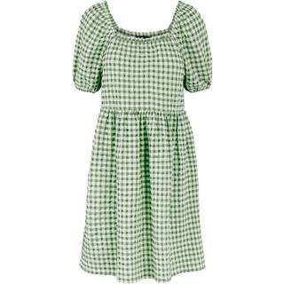 PIECES dame kjole PCLILLA - Turtle Green - XS