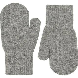CeLaVi Børne Luffer i uldmix - Grey Melange - 3/6