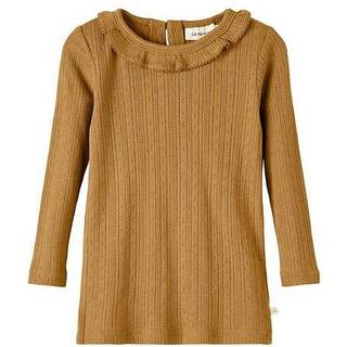 Lil Atelier Bronze Mist Top Flæse