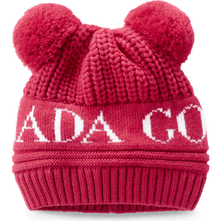 Canada Goose Kids Baby Double Pom wool hat - pink - One Size