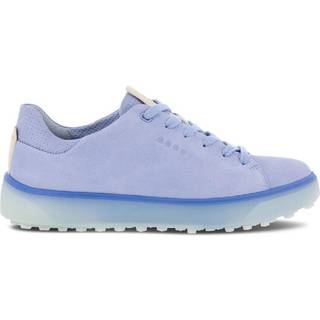 Ecco Tray Eggshell Blue/Sherbet 38 Golfsko til kvinder