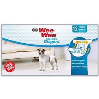 Fire poter (3 pakke) Wee-Wee-produkter Disponable Dog bleer Lille
