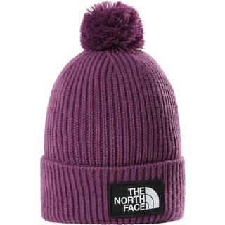 The North Face The North Face Black Logo Box Pom Beanie
