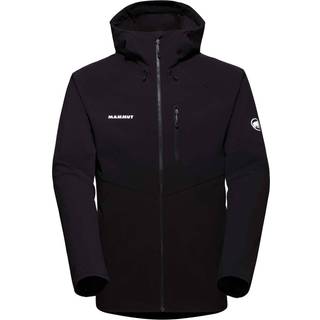 Mammut Ultimate Comfort SO Hooded Jacket Softshelljakke Herrer størrelse L farve sort