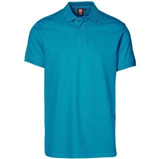 ID Stretch Herre Polo - Azur - M
