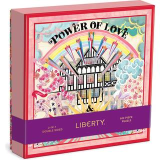 Liberty Power of Love 500 Piece Double Sided Puzzle with Shaped Pieces