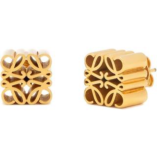 Loewe Anagram sterling silver earrings - gold - One Size