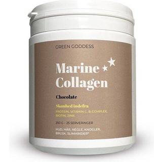 Green Goddess Collagen Chocolate inkl. B-complex, C-vitamin og zink - 250 g
