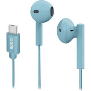 SBS Studio Mix 65 Høretelefon In-Ear m. USB-C & Mikrofon - Blå