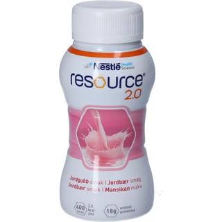 Resource 2.0 Jordbær 4 x 200 ml