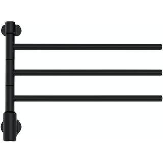 Pax Flex I 3/550 Momento II håndklædetørrer, svingbar, sort, 560 x 420 mm