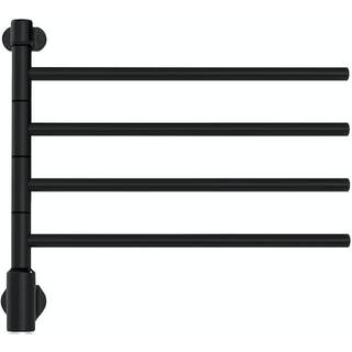Pax Flex I 4/550 Momento II håndklædetørrer, svingbar, sort, 560 x 510 mm
