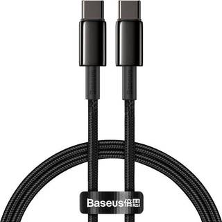 Baseus cable Tungsten PD USB-C - USB-C 1,0 m black 100W