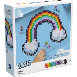 Plus-Plus Puzzle-By-Number - Rummet - 500 stk - Fra 5 år.