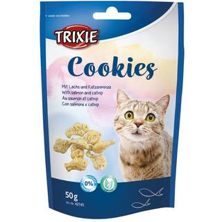 Cookies med Laks og Catnip - 50 g