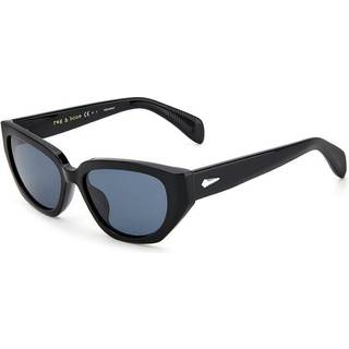Rag & Bone RNB1055/S 807/IR 54 Solbriller Kvinder Black - Shiny Black - 54mm