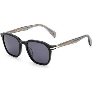 Rag & Bone RNB5043/S 807/IR 52 Solbriller Mænd Black - Shiny Black - 52mm