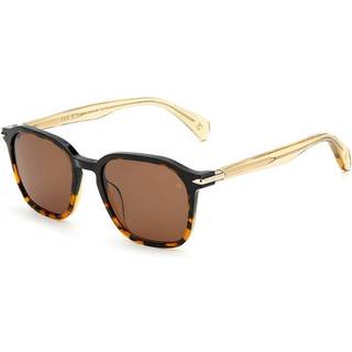 Rag & Bone RNB5043/S W4A/70 52 Solbriller Mænd Black - Black Shaded Tortoise - 52mm