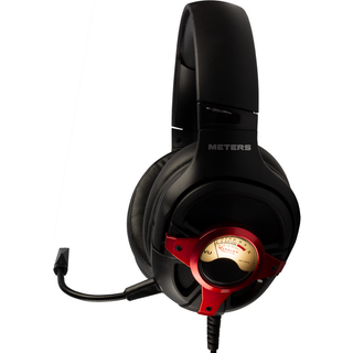 Meters Level Up Gaming Headset | Sort / Carbon | PRIS-MATCH