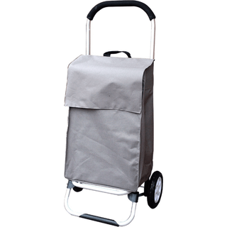 Luksus Indkøbs-trolley i aluminium