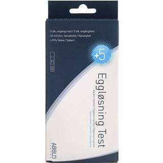 ABBLO Ægløsningstest OTC/5U Medicinsk udstyr 5 stk