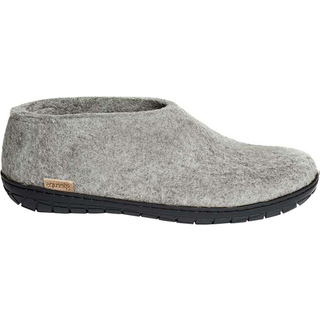 Glerups Unisex Shoe Classic Rubber Sole Grey/Natural, 47