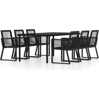 Spisebordssæt til Haven - 200 cm bordlængde / 6