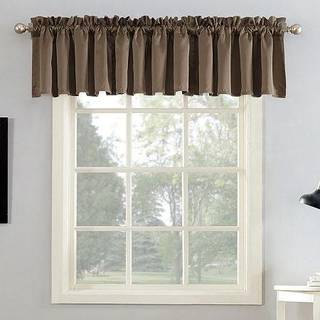 Sun Zero Barrow Energy Efficient Rod Pocket Curtain Single Valance