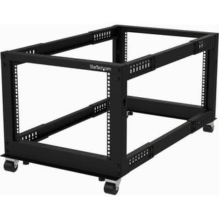 STARTECH 8U OPEN FRAME RACK - 4 POST - 22-40IN ADJUSTABLE DEPTH RACK