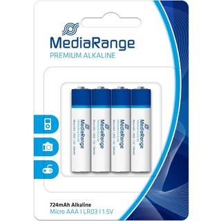 MediaRange Premium battery - 4 x AAA - Alkaline