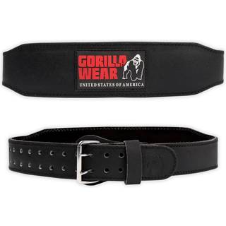 4 Inch Padded Leather Belt, Army Green