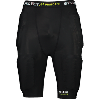 SELECT 6421 Kompressions Shorts m. Puder