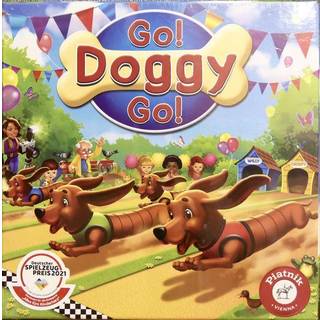 Gå, Doggy, Gå! - brætspil med instruktioner på ungarsk