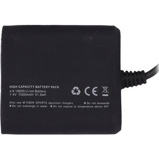 M-Tiger Battery-pack 7,4V, 7000 mAh 4-cell (1*4*18650)