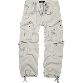 Brandit Pure Vintage Cargobukser Old White - S