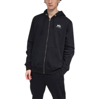 Alpha Industries Basic Zip-Hoodie sort XXL