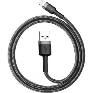 Baseus cable Cafule USB - Lightning 0,5 m 2,4A grey-black